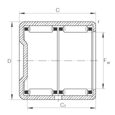 �]ʽ?j��ng)_����Ȧ�L��S�� BK2538-ZW, ����(j��) DIN 618-1/ISO 3245 ��(bi��o)��(zh��n)