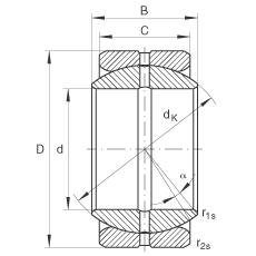 �P���S�� GE38-ZO, ���� DIN ISO 12 240-1 �˜ʣ�Ӣ�Ƴߴ磬��S�o