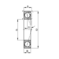 ���S�S�� B71908-C-T-P4S, �{�����Ɍ����b�����|�� �� = 15�㣬���ƹ���
