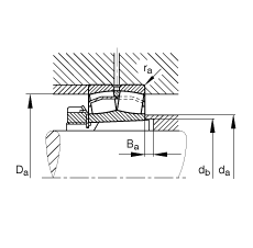 �{(di��o)�ĝL���S�� 23232-E1A-K-M + H2332, ����(j��) DIN 635-2 ��(bi��o)��(zh��n)����Ҫ�ߴ�, ���F�׺;o����