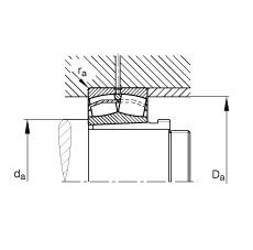 �{�ĝL���S�� 24130-E1-K30, ���� DIN 635-2 �˜ʵ���Ҫ�ߴ�, �F�ף��F�� 1:30